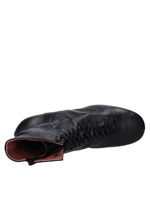 Stivaletti in pelle LORENA PAGGI | 42452 VIT.NERO FOULARD